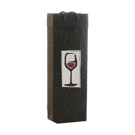 BELLA VITA Handmade Paper Bottle Bags Red Wine BB1REDWINE